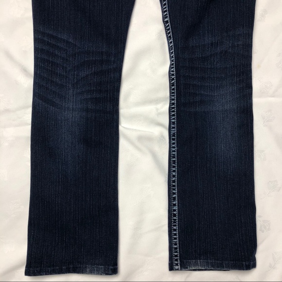 Silver Jeans • Slim Boot Tuesday Flap Jeans Sz 27 - Picture 10 of 12